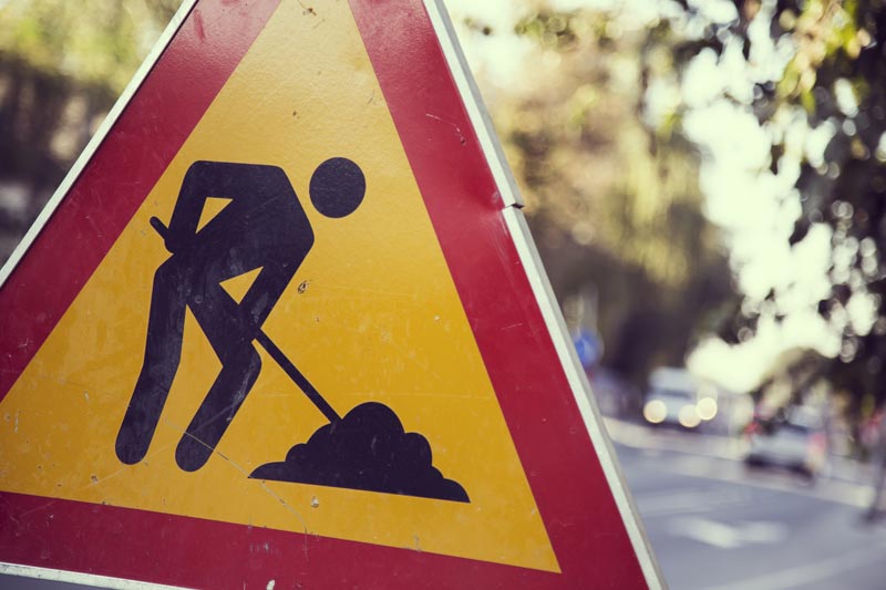 Road Closure in Algonquin Park