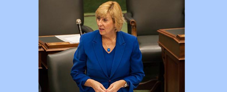 M.P.P. Laurie Scott sees human trafficking bill pass final reading