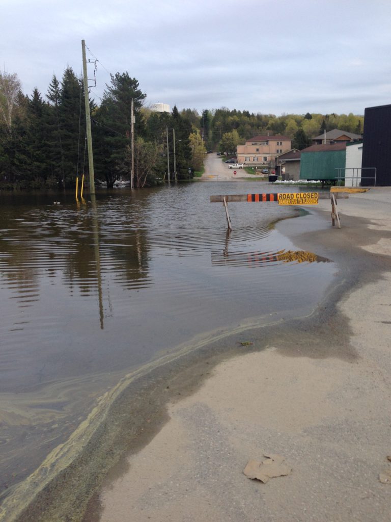 Water levels continue to decrease in the Gull River
