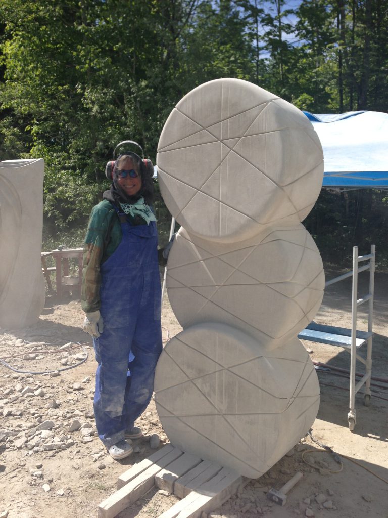 World renowned sculptor adding her work to the Haliburton Sculpture Forest
