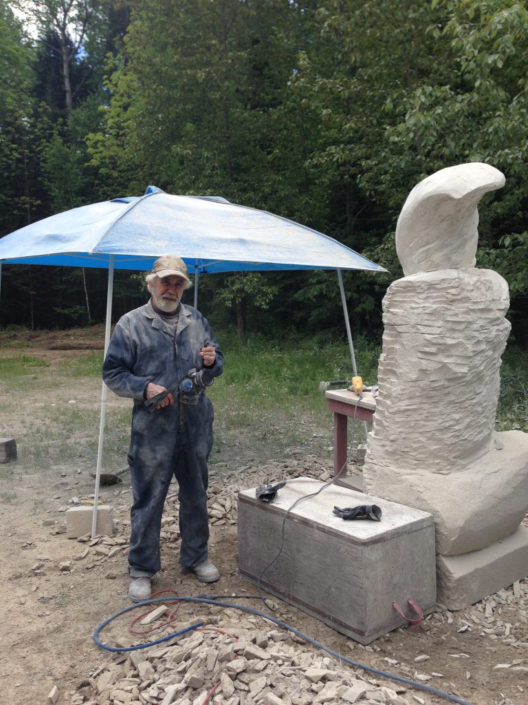 Artist from B.C. adding another piece to the Haliburton Sculpture Forest
