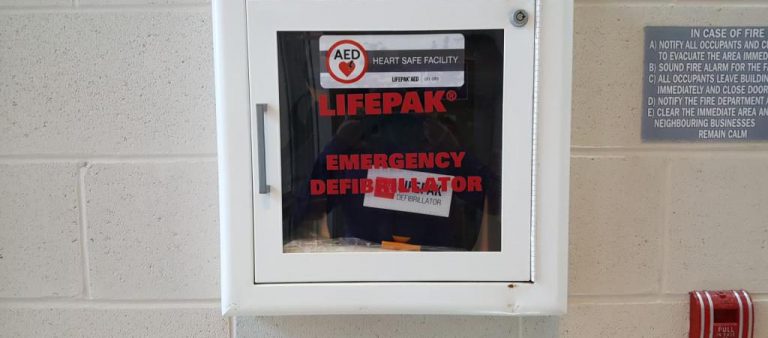 Cardiff and Wilberforce elementary schools may get defibrillators