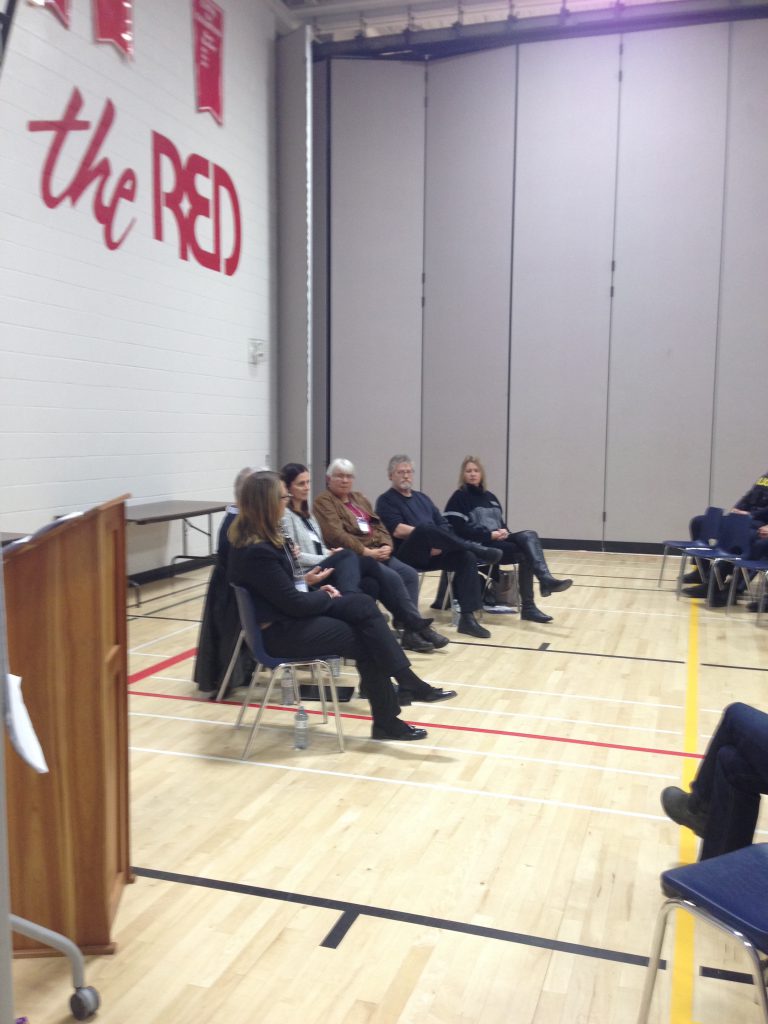 Over 100 people pack H.H.S.S. gym to talk about youth mental health and suicide prevention