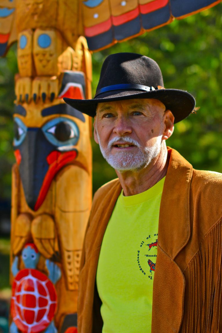 Former Home Builder Carved out New Career with Totems