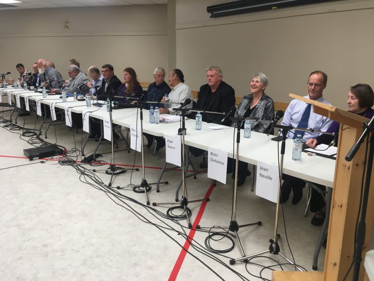 Minden Hills fill the Community Centre to Ask Their Candidates What’s Next