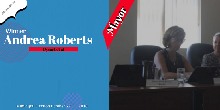 Roberts elected new mayor of Dysart