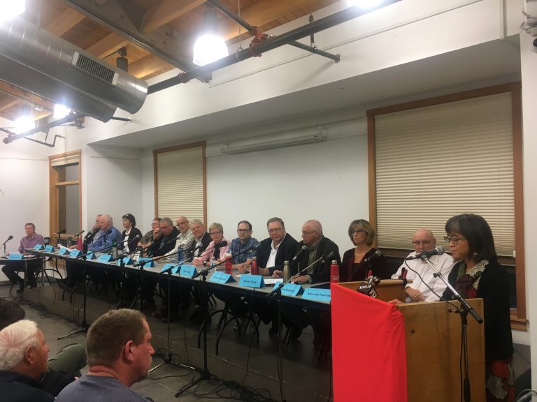 Dysart Candidates Answer to a Capacity Crowd