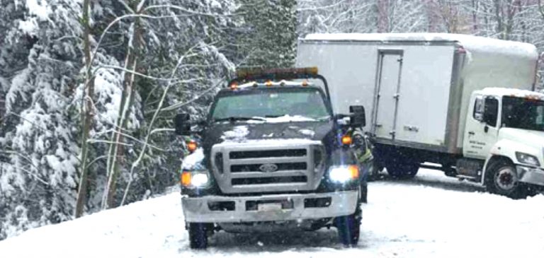 Icy Conditions in Haliburton Area Friday