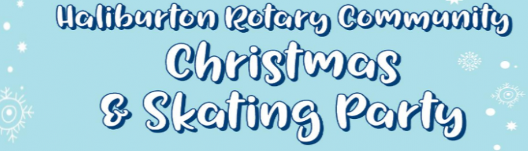 Haliburton Rotary Club inviting everyone to their annual Christmas party