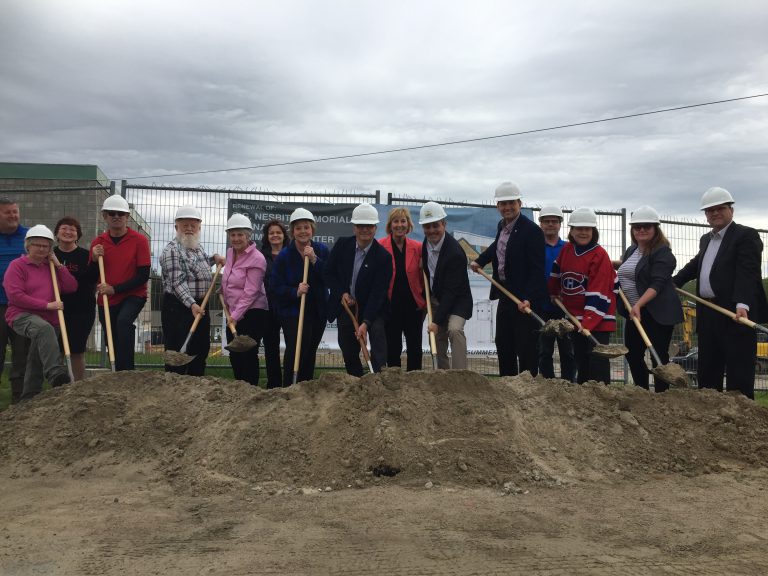 Minden Hills breaks ground on arena renovation