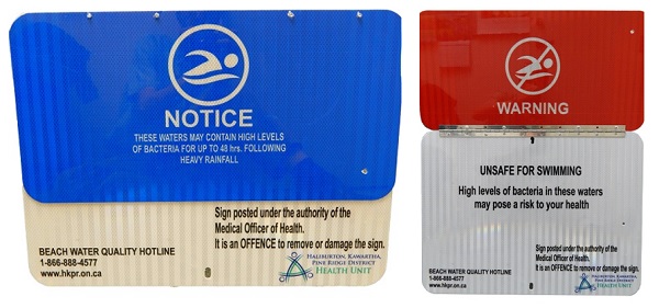 Eagle Lake Beach declared not safe for swimming