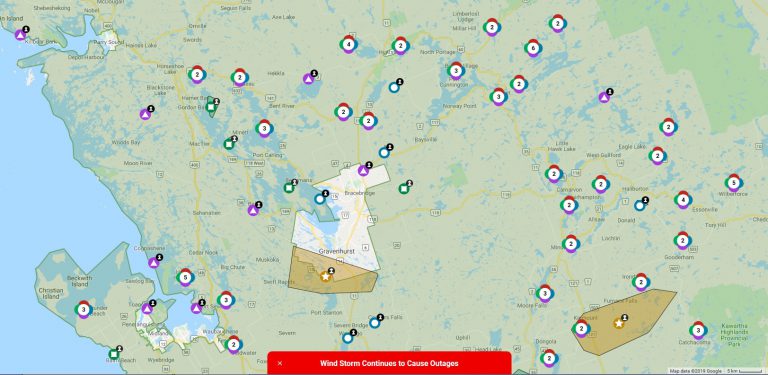 Power restoration on track for afternoon: Hydro One