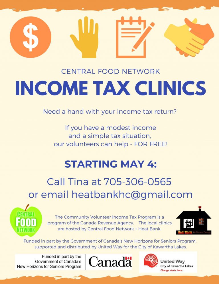 Volunteer Tax Clinics in Haliburton County