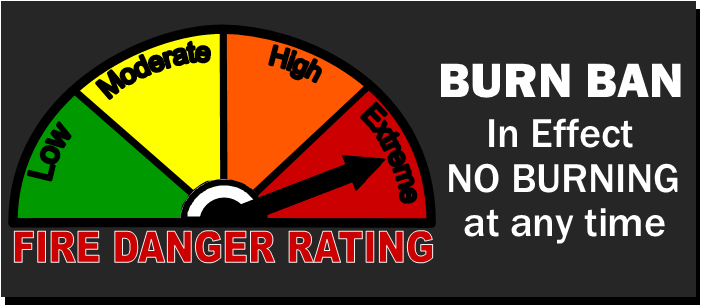 Haliburton County now under a total fire ban