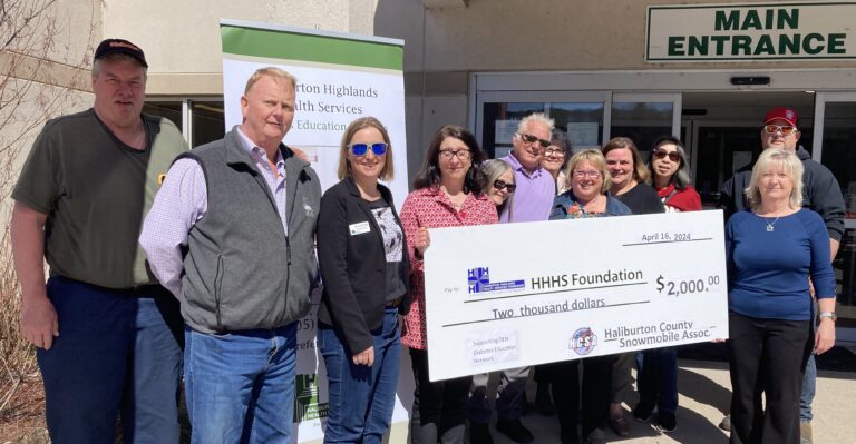 HCSA donates $2,000 to local hospital